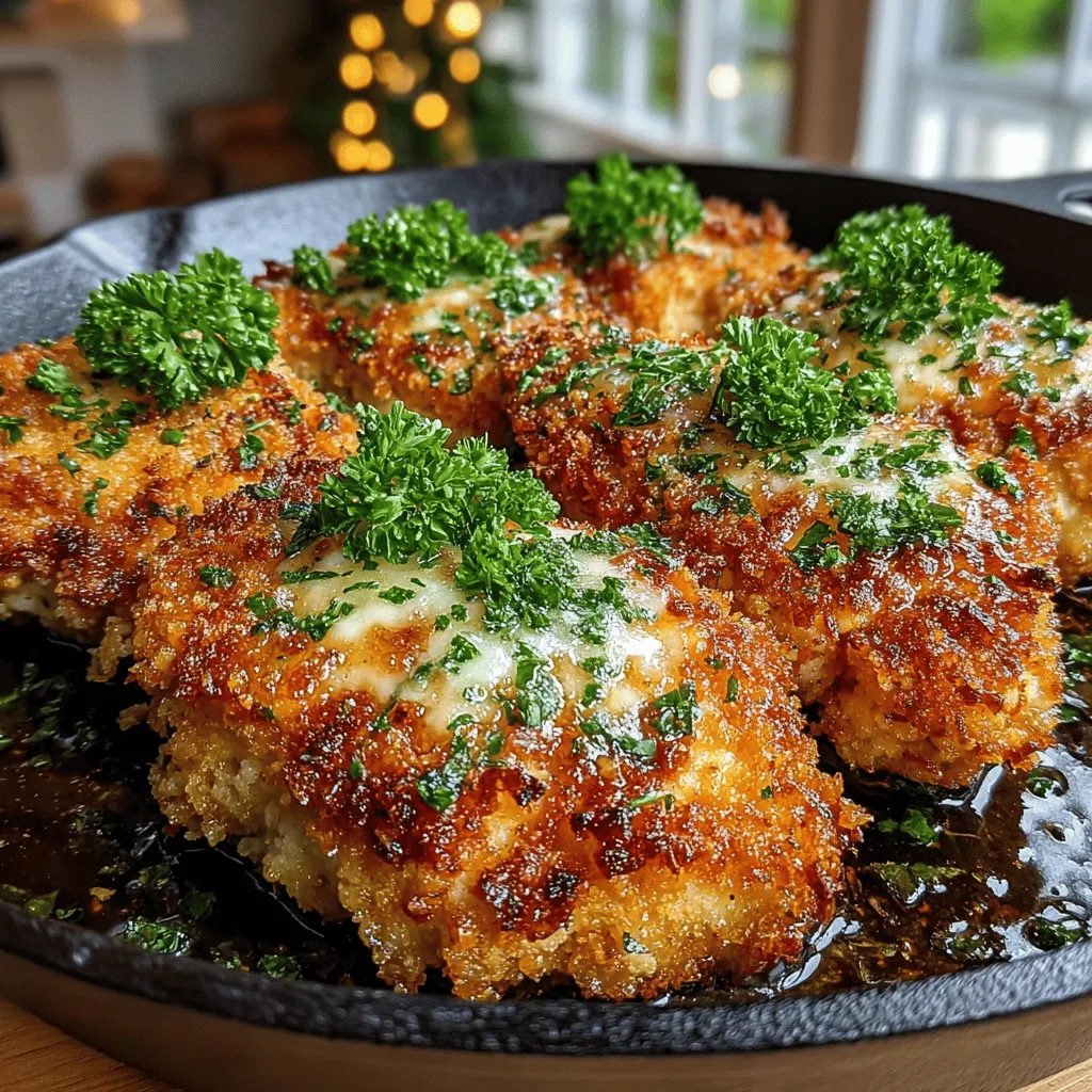If you're searching for a meal that seamlessly combines ease of preparation with mouthwatering flavor, look no further than Parmesan Herb Crusted Chicken Breast. This dish not only boasts a crispy exterior and juicy interior but also serves as a versatile option suitable for various occasions—from family dinners to meal prepping or impressing guests at your next gathering. The combination of savory herbs and rich Parmesan cheese creates a delightful flavor profile that elevates this simple chicken dish into something truly special.