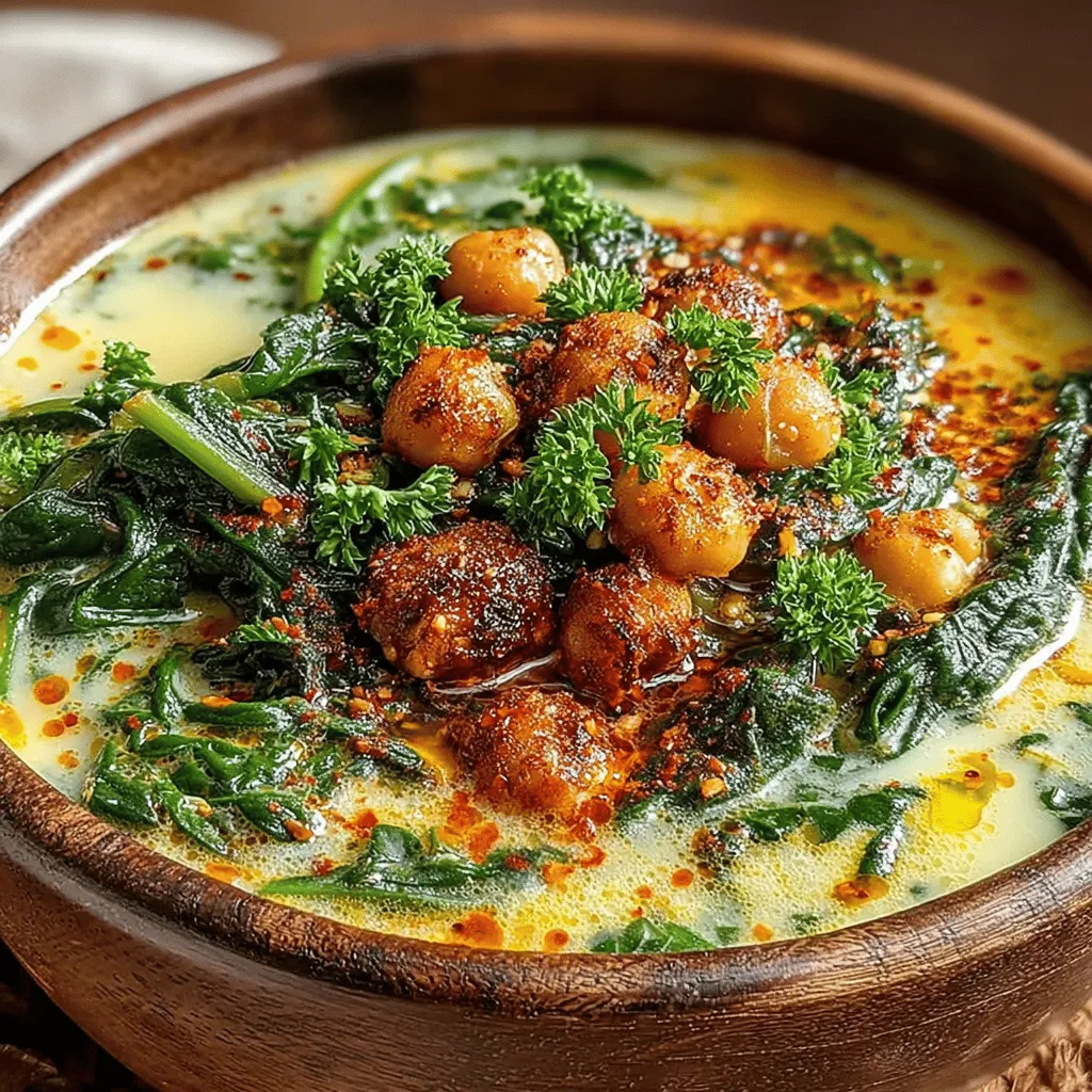 In the realm of wholesome, satisfying meals, few dishes can compete with the allure of a warm, creamy stew. The Creamy Garlic Chickpea and Spinach Stew is not just a meal; it’s an experience that combines rich flavors with a bounty of health benefits. This dish is perfect for weeknight dinners, providing a comforting and nutritious option that is both easy to prepare and packed with flavor.
