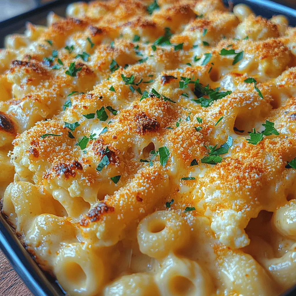 In a world where comfort food often clashes with the desire for healthier options, Creamy Cauliflower Mac & Cheese Delight stands out as a perfect marriage of indulgence and nutrition. This innovative recipe not only satisfies your mac and cheese cravings but also sneaks in a healthy serving of cauliflower, ensuring a balanced dish that everyone will love. As more individuals seek meals that are both satisfying and nourishing, this creamy delight offers a delicious solution that doesn’t compromise on flavor.