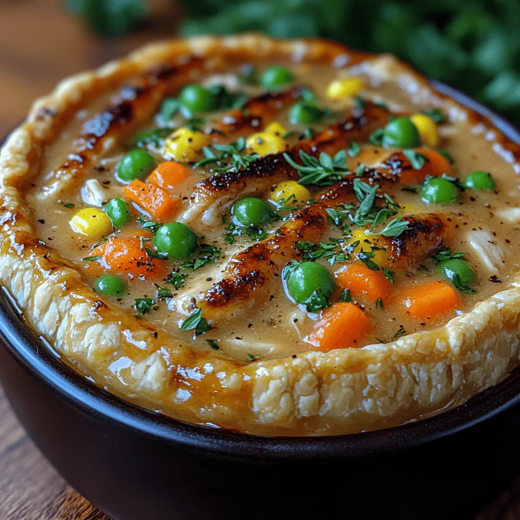 In the realm of comfort food, few dishes evoke a sense of warmth and nostalgia quite like a classic chicken pot pie. This traditional dish, with its flaky crust enveloping a hearty filling of chicken and vegetables in a rich, creamy sauce, has long been a favorite among families across the globe. However, as culinary trends evolve and lifestyles change, so too does our approach to beloved recipes. Enter the Creamy Chicken Pot Pie Bowls—an innovative take on the cherished classic that promises to bring both comfort and convenience to your dinner table.