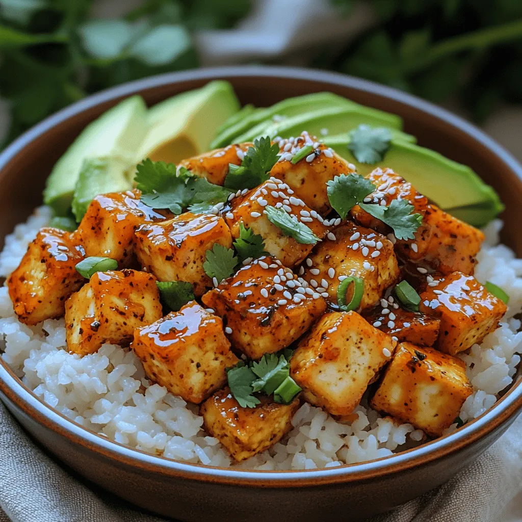 In a world where flavor and health often seem at odds, Crunchy Chili Tofu Rice Bowls emerge as a beacon of balance. This delightful dish not only caters to those seeking plant-based options but also brings a punch of flavor that tantalizes the taste buds. The combination of crispy tofu, fragrant jasmine rice, and a zesty chili sauce creates a meal that is not only satisfying but also nourishing. Whether you are a seasoned vegetarian or simply looking to incorporate more plant-based meals into your diet, this recipe will inspire you to embrace the vibrant world of plant-based cooking.