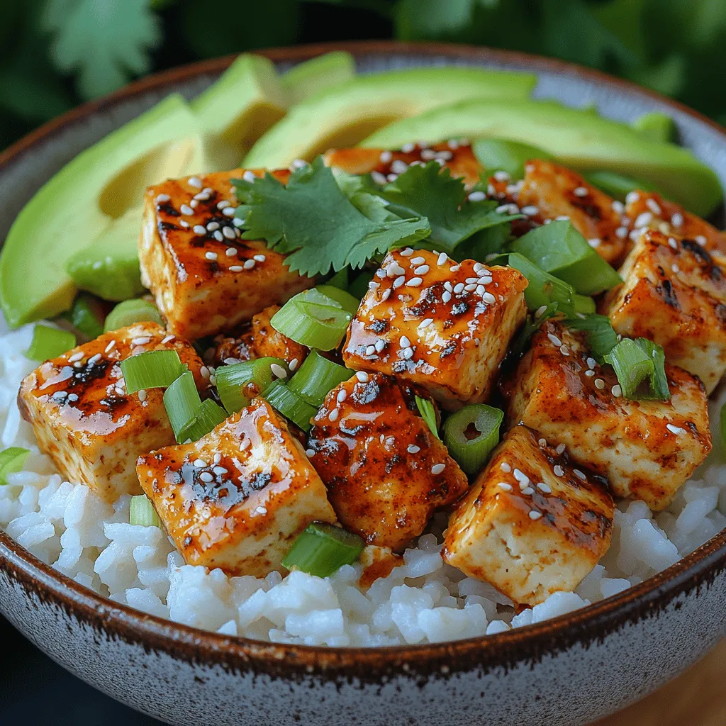 In a world where flavor and health often seem at odds, Crunchy Chili Tofu Rice Bowls emerge as a beacon of balance. This delightful dish not only caters to those seeking plant-based options but also brings a punch of flavor that tantalizes the taste buds. The combination of crispy tofu, fragrant jasmine rice, and a zesty chili sauce creates a meal that is not only satisfying but also nourishing. Whether you are a seasoned vegetarian or simply looking to incorporate more plant-based meals into your diet, this recipe will inspire you to embrace the vibrant world of plant-based cooking.