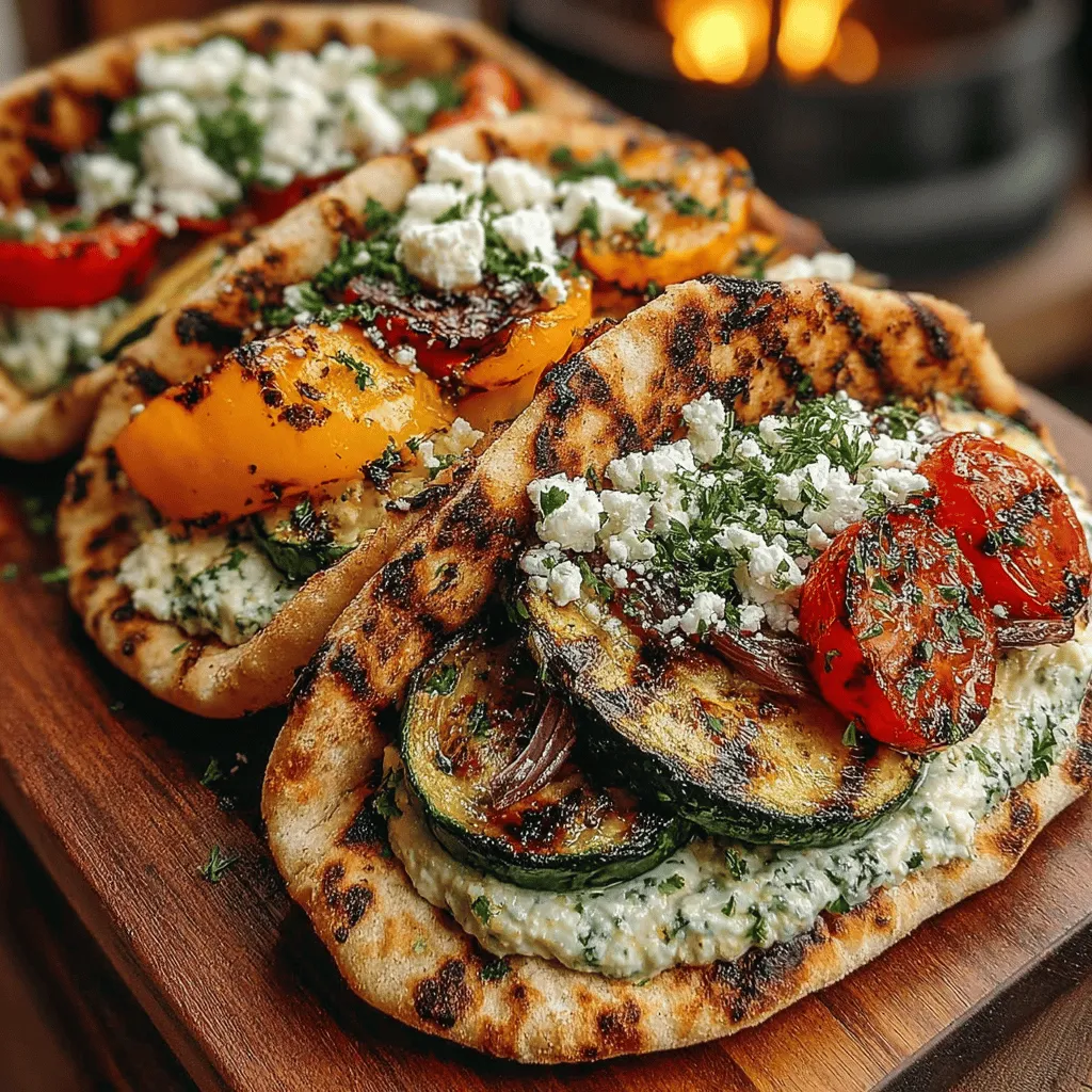 When it comes to satisfying meals that pack a punch in both flavor and nutrition, Grilled Veggie & Hummus Pitas stand out as an excellent choice. This vibrant recipe is not only visually appealing but also incredibly delicious, combining the smoky flavors of grilled vegetables with the creamy richness of hummus. Whether you're looking for a quick lunch, a portable dinner, or a nutritious snack, these pitas deliver on all fronts.