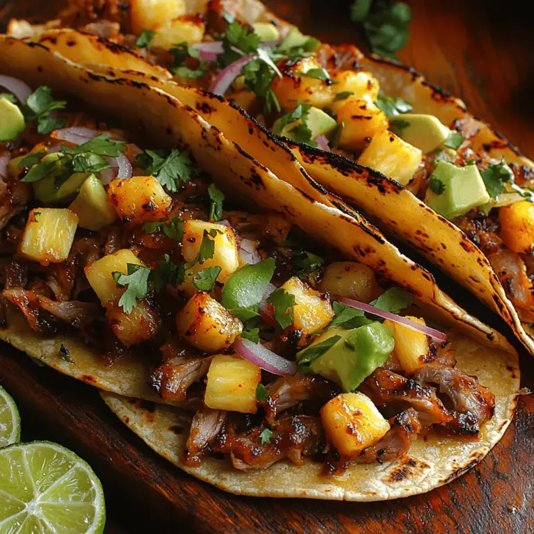 Tacos are a beloved staple in many households, celebrated for their versatility and the vibrant flavors they can encapsulate. Among the myriad of taco recipes, Zesty Citrus Mojo Pork Tacos stand out for their unique and refreshing taste profile. This dish marries the rich, succulent flavors of marinated pork with the bright and zesty notes of citrus, creating a delightful culinary experience that transports your taste buds straight to a sun-soaked fiesta.