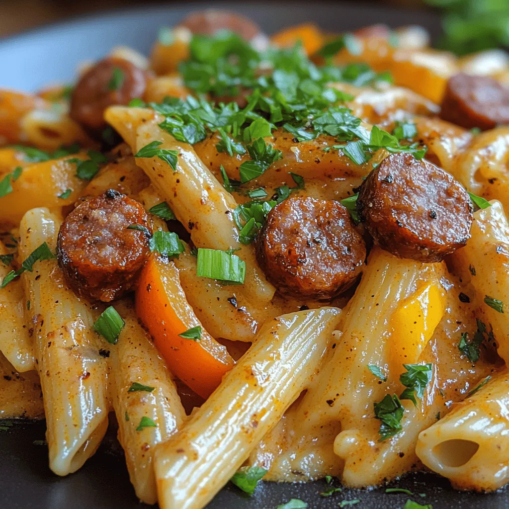 In the world of comfort food, creamy pasta dishes hold a special place, and when infused with a zesty Cajun flair, they become an irresistible meal that delights the senses. The Creamy Cajun Sausage Pasta is a harmonious blend of smoky sausage, vibrant vegetables, and a rich, creamy sauce that tantalizes taste buds and warms the soul. This dish is perfect for weeknight dinners or gatherings with friends and family, making it a versatile addition to any home cook’s repertoire.