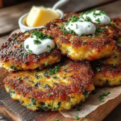 Zucchini, often regarded as a culinary chameleon, is a beloved ingredient in kitchens around the world. Its mild flavor and adaptable texture make it suitable for a variety of dishes, from savory to sweet. Among the myriad of ways to enjoy this summer squash, crispy zucchini fritters stand out as a delightful option that appeals to both adults and children alike. These golden-brown bites are not only delicious but also serve as a fantastic appetizer or snack, making them perfect for gatherings, picnics, or simply a cozy family dinner.