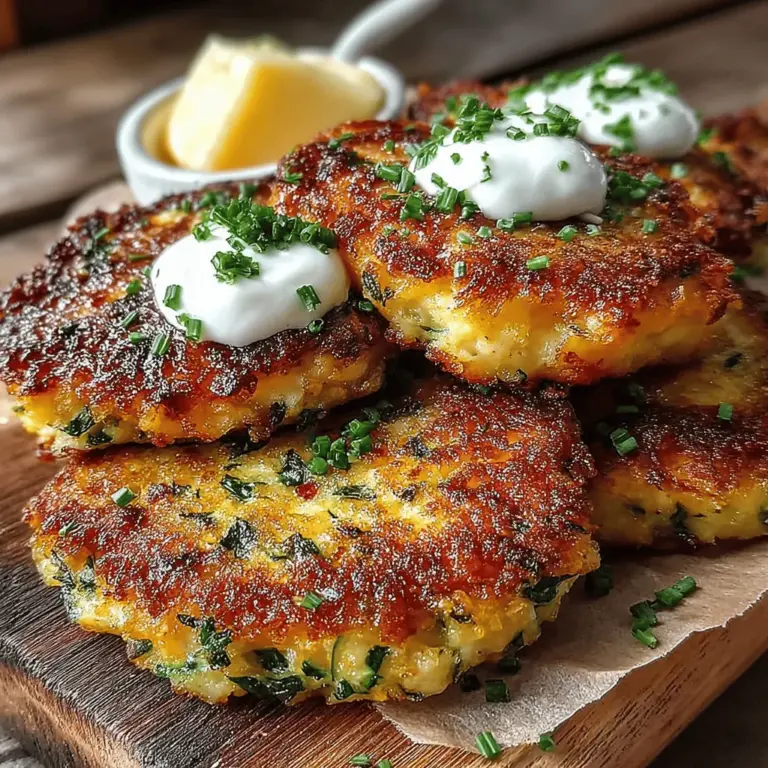 Zucchini, often regarded as a culinary chameleon, is a beloved ingredient in kitchens around the world. Its mild flavor and adaptable texture make it suitable for a variety of dishes, from savory to sweet. Among the myriad of ways to enjoy this summer squash, crispy zucchini fritters stand out as a delightful option that appeals to both adults and children alike. These golden-brown bites are not only delicious but also serve as a fantastic appetizer or snack, making them perfect for gatherings, picnics, or simply a cozy family dinner.