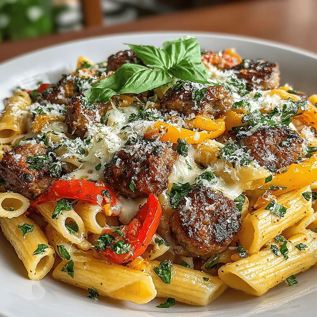 When it comes to hearty, comforting meals, few dishes can compete with Baked Sausage and Pepper Penne. This delightful pasta dish combines tender penne pasta with savory Italian sausage and an array of colorful bell peppers, all enveloped in a rich tomato sauce and topped with gooey cheese. Not only is this dish satisfying to the palate, but it also delivers warmth and comfort, making it an ideal choice for family dinners, gatherings, or a cozy night in.