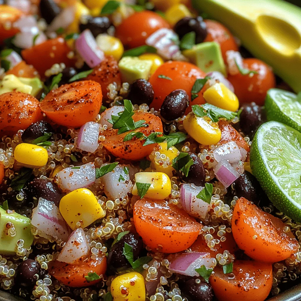 In the realm of contemporary cuisine, quinoa salads have emerged as a staple for health-conscious eaters and flavor enthusiasts alike. The Spicy Cajun Quinoa Salad is a standout in this category, offering a delightful blend of vibrant flavors and numerous health benefits. This dish is not only visually appealing but also versatile enough to serve as both a side and main course, making it a perfect addition to any meal. Whether you are preparing for a summer barbecue, a casual weeknight dinner, or a nutritious lunch, this salad caters to a wide range of culinary occasions.