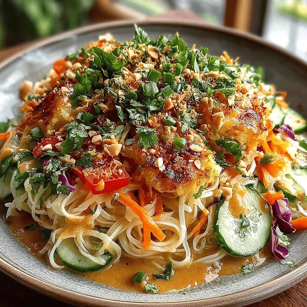 As the temperatures rise and the sun shines brighter, the desire for light and refreshing meals becomes paramount. One dish that perfectly embodies this craving is the Zesty Cold Thai Noodle Salad. This vibrant and flavorful salad is not just a feast for the eyes; it's also a delightful blend of textures and tastes that can elevate any dining experience, whether it’s a summer picnic, a casual lunch, or a light dinner.
