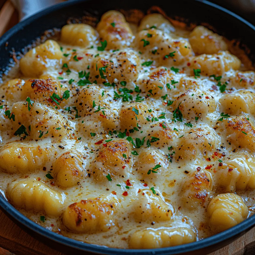 When it comes to comfort food, few dishes can compete with the warmth and satisfaction of Creamy Garlic Parmesan Gnocchi. This dish combines the delightful softness of gnocchi with a rich, creamy sauce, making it a perfect choice for cozy nights in or special gatherings alike. The allure of this recipe lies not only in its luxurious flavor profile but also in its ability to evoke feelings of homeliness and indulgence.