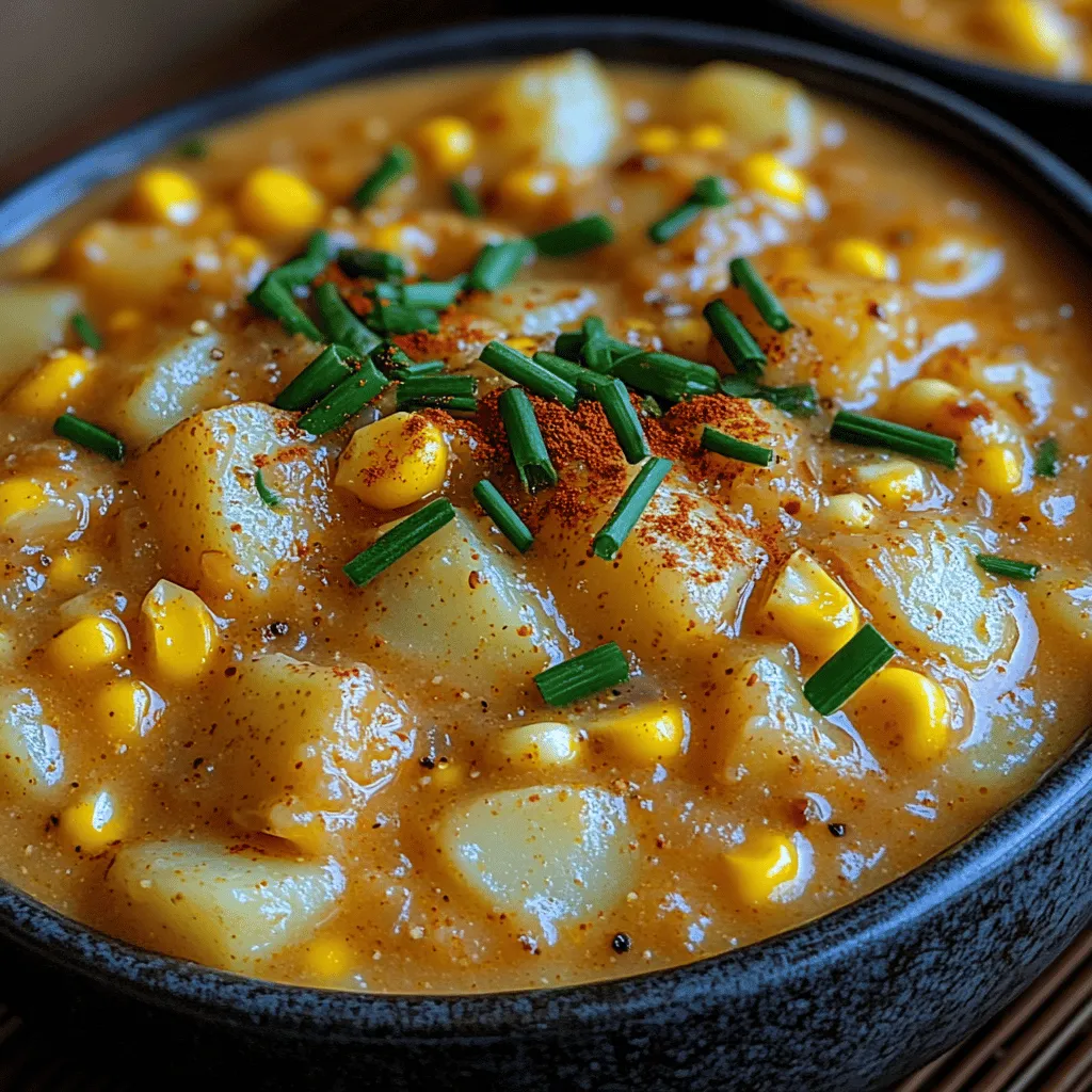 Comfort food holds a special place in culinary traditions across the globe. It transcends cultural boundaries, evoking feelings of warmth, nostalgia, and satisfaction. Often associated with home-cooked meals during cold winter nights, comfort food can also be a delightful treat any time of the year. One such dish that embodies the essence of comfort is the Creamy Corn and Potato Chowder. This versatile recipe brings together the sweetness of corn and the heartiness of potatoes, creating a dish that appeals to both the palate and the soul.
