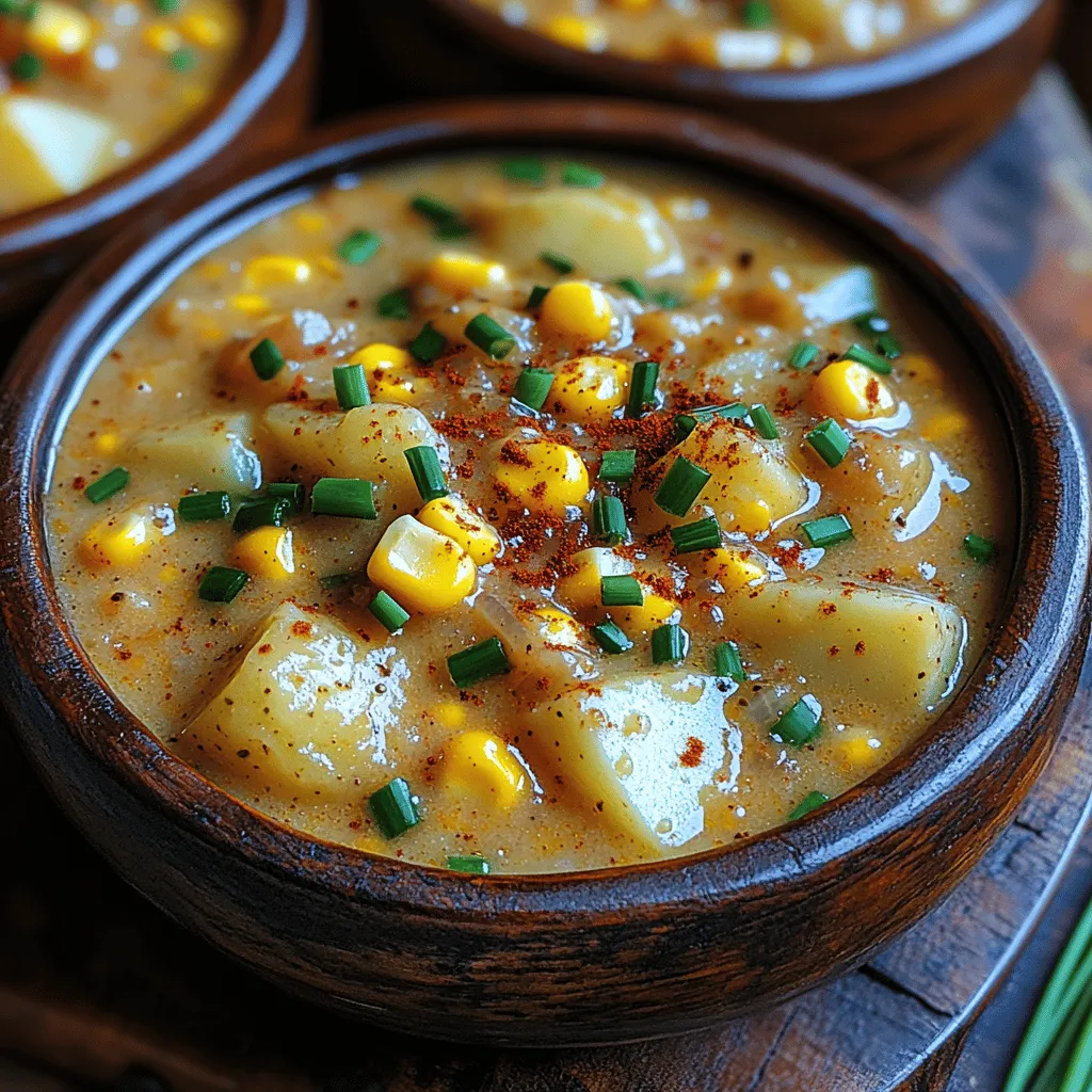 Comfort food holds a special place in culinary traditions across the globe. It transcends cultural boundaries, evoking feelings of warmth, nostalgia, and satisfaction. Often associated with home-cooked meals during cold winter nights, comfort food can also be a delightful treat any time of the year. One such dish that embodies the essence of comfort is the Creamy Corn and Potato Chowder. This versatile recipe brings together the sweetness of corn and the heartiness of potatoes, creating a dish that appeals to both the palate and the soul.