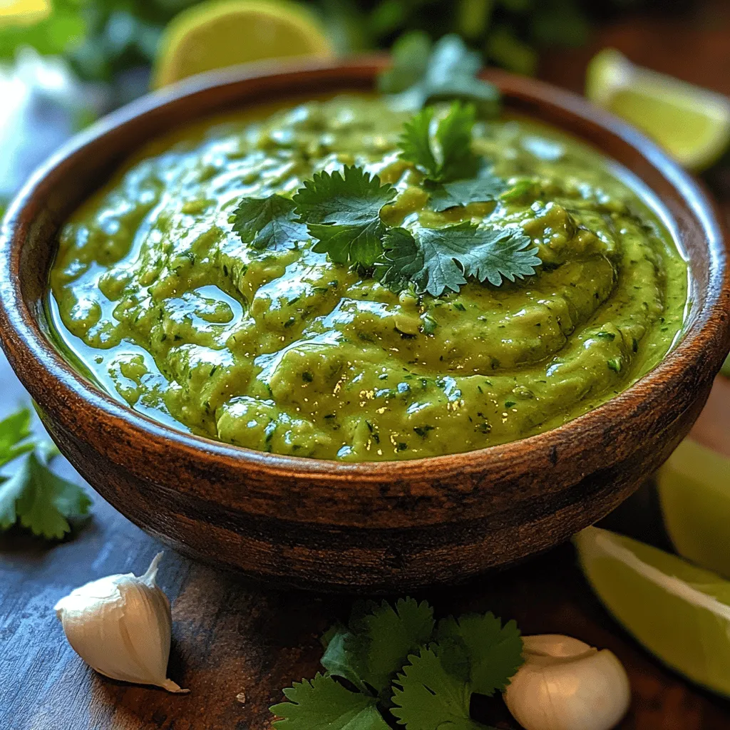 In the world of culinary delights, sauces play a pivotal role in elevating dishes from ordinary to extraordinary. Among the myriad of sauces available, one that has surged in popularity for its rich flavor and versatility is the Creamy Avocado Cilantro Sauce. This vibrant green sauce combines the creamy texture of ripe avocados with the fresh zest of cilantro and lime, resulting in a delicious accompaniment that enhances a variety of meals. Whether drizzled over grilled chicken, used as a dip for vegetables, or slathered on tacos, this sauce offers a burst of flavor that can transform any dish into a culinary experience.