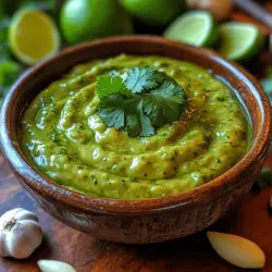 In the world of culinary delights, sauces play a pivotal role in elevating dishes from ordinary to extraordinary. Among the myriad of sauces available, one that has surged in popularity for its rich flavor and versatility is the Creamy Avocado Cilantro Sauce. This vibrant green sauce combines the creamy texture of ripe avocados with the fresh zest of cilantro and lime, resulting in a delicious accompaniment that enhances a variety of meals. Whether drizzled over grilled chicken, used as a dip for vegetables, or slathered on tacos, this sauce offers a burst of flavor that can transform any dish into a culinary experience.