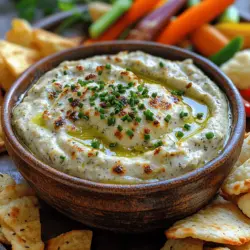 In the realm of culinary delights, dips often serve as the unsung heroes of appetizers. Among the myriad of options, the Heavenly Creamy Roasted Cauliflower Dip stands out as a decadent choice that elevates gatherings, game days, and cozy evenings at home. This dip transforms the often-overlooked cauliflower into a star attraction, showcasing its versatility and ability to absorb flavors beautifully.