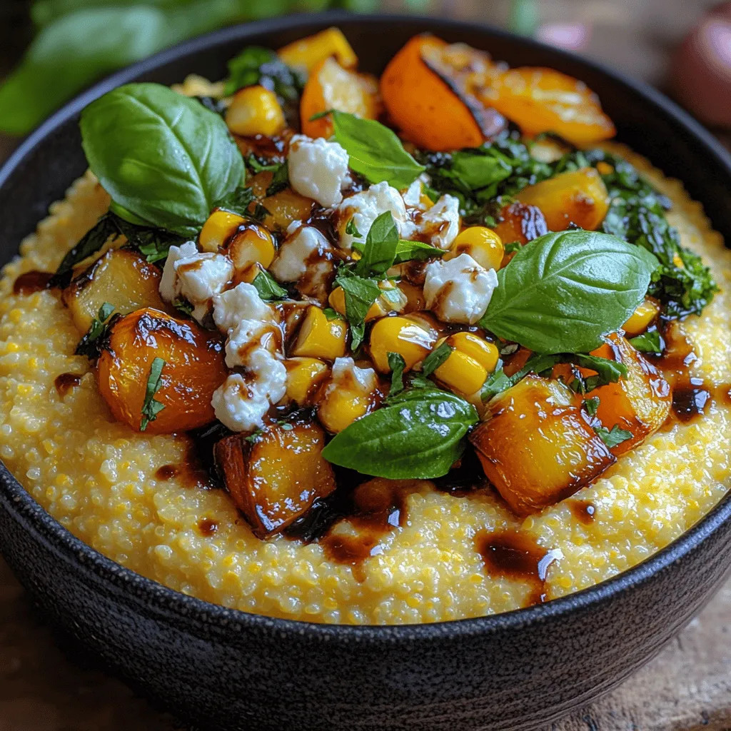 Polenta, a traditional Italian dish made from ground cornmeal, has gained popularity worldwide as a versatile and comforting staple. This dish can be served in various ways, whether creamy and spreadable or firm and sliced. The Creamy Sweet Corn Polenta Bowl takes this classic ingredient to a new level by adding a delightful twist of sweet corn and a medley of toppings that make it not only a comforting meal but also a nutritious option for any time of the day. With its rich, creamy texture and the natural sweetness of corn, this bowl is perfect for those looking to indulge in wholesome, seasonal ingredients.