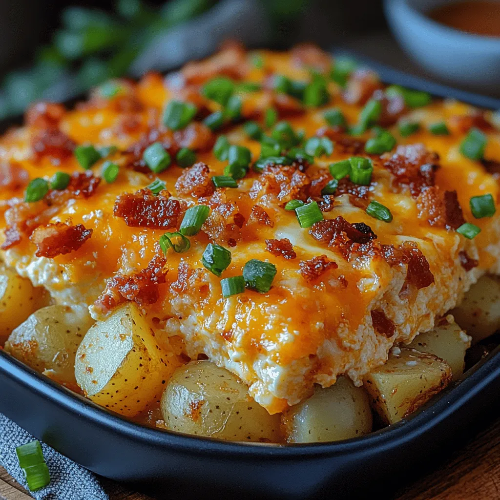 Breakfast has long been heralded as the most important meal of the day, a vital opportunity to refuel and prepare for the hours ahead. As the sun rises, so do appetites, and there’s nothing quite like a robust breakfast to kickstart your morning. Enter the Ultimate Bacon-Loaded Breakfast Casserole: a delicious and satisfying dish that expertly combines the rich flavors of eggs, crispy bacon, savory cheese, and vibrant vegetables. This casserole is perfect for those bustling weekday mornings when time is of the essence, as well as for leisurely weekend brunches with family and friends.