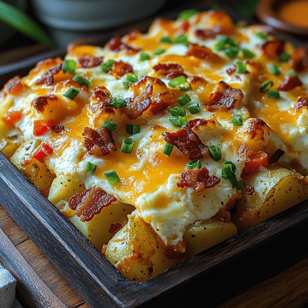 Breakfast has long been heralded as the most important meal of the day, a vital opportunity to refuel and prepare for the hours ahead. As the sun rises, so do appetites, and there’s nothing quite like a robust breakfast to kickstart your morning. Enter the Ultimate Bacon-Loaded Breakfast Casserole: a delicious and satisfying dish that expertly combines the rich flavors of eggs, crispy bacon, savory cheese, and vibrant vegetables. This casserole is perfect for those bustling weekday mornings when time is of the essence, as well as for leisurely weekend brunches with family and friends.