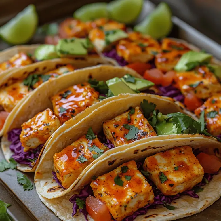 To achieve the perfect flavor explosion in your Crunchy Buffalo Tofu Tacos, the timing of adding the buffalo sauce is crucial. The key to maximizing the flavor is to coat the tofu just before you assemble the tacos. This timing allows the tofu to absorb the buffalo sauce without becoming overly soggy.
