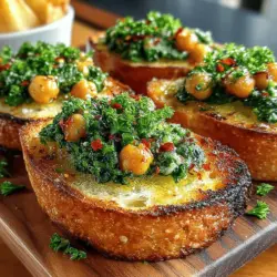 In the landscape of modern meal options, savory toast has emerged as a versatile and satisfying choice that caters to various dietary preferences. Whether enjoyed as a quick breakfast, a hearty lunch, or a light dinner, savory toast provides an excellent base for endless flavor combinations while being simple to prepare. One enticing variation that stands out is the savory garlic butter chickpea and spinach toast. This delightful dish not only tantalizes the taste buds but also packs a nutritional punch, combining the wholesome goodness of chickpeas and spinach with the rich flavors of garlic and butter.