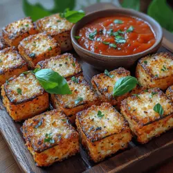 Crispy Eggplant Marinara Bites are a delightful fusion of textures and flavors that serve as the perfect appetizer or snack for any gathering. These little bites are not only pleasing to the palate but also visually appealing, making them an irresistible addition to any meal. Made with tender eggplant, crispy breadcrumbs, and a rich marinara sauce, this recipe is an excellent way to showcase the versatility of eggplant, a vegetable that is often overlooked yet incredibly delicious.