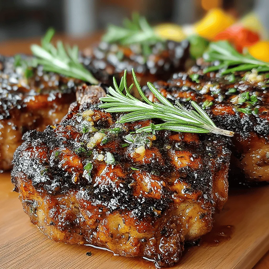 When it comes to the perfect main dish for family dinners or casual gatherings, Maple Dijon Grilled Pork Chops stand out as a delightful option that marries sweet and savory flavors beautifully. This dish not only tantalizes the taste buds but also offers a visual appeal that makes it suitable for any occasion—be it a weeknight meal, a summer barbecue, or a holiday celebration. With its addictive combination of pure maple syrup and zesty Dijon mustard, this recipe is sure to impress, fulfilling the craving for something deliciously unique.