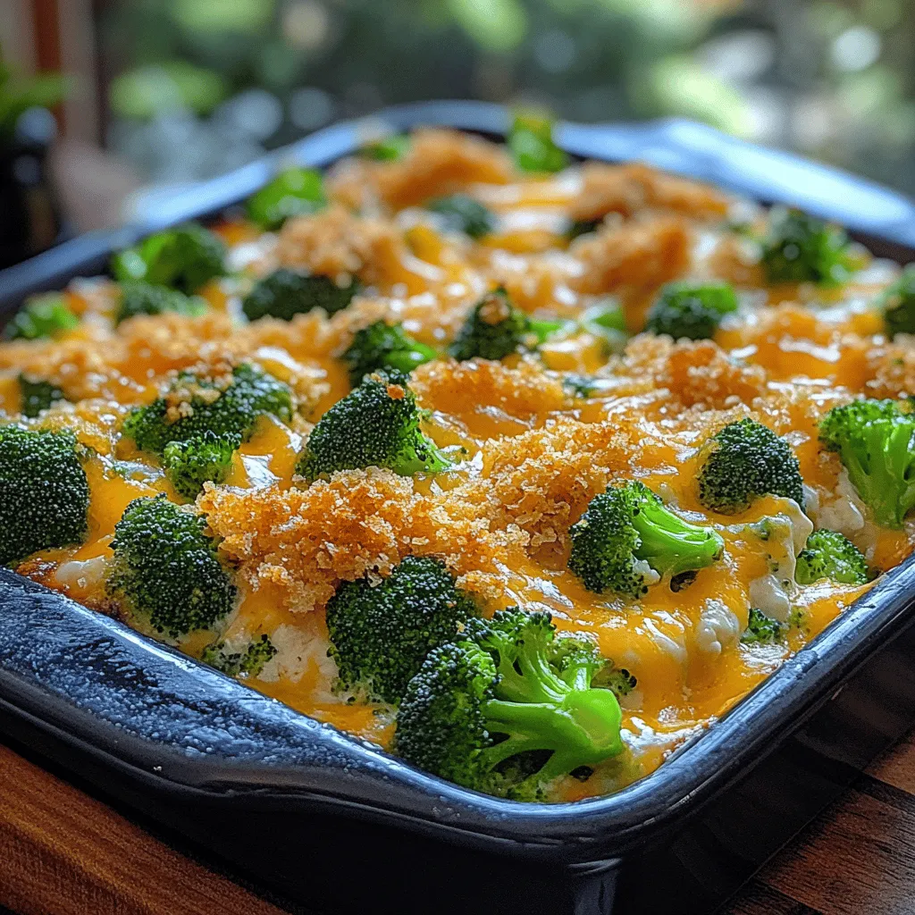 If you're on the lookout for a dish that combines the comforting allure of creamy cheese with the wholesome goodness of vegetables, look no further than the Cheesy Broccoli Dream Bake. This delectable recipe is more than just a meal; it's a celebration of flavors and textures that can satisfy even the most discerning palate. With its rich, cheesy layers and vibrant green broccoli, this dish not only pleases the eye but also warms the heart, making it a perfect addition to any dining table.