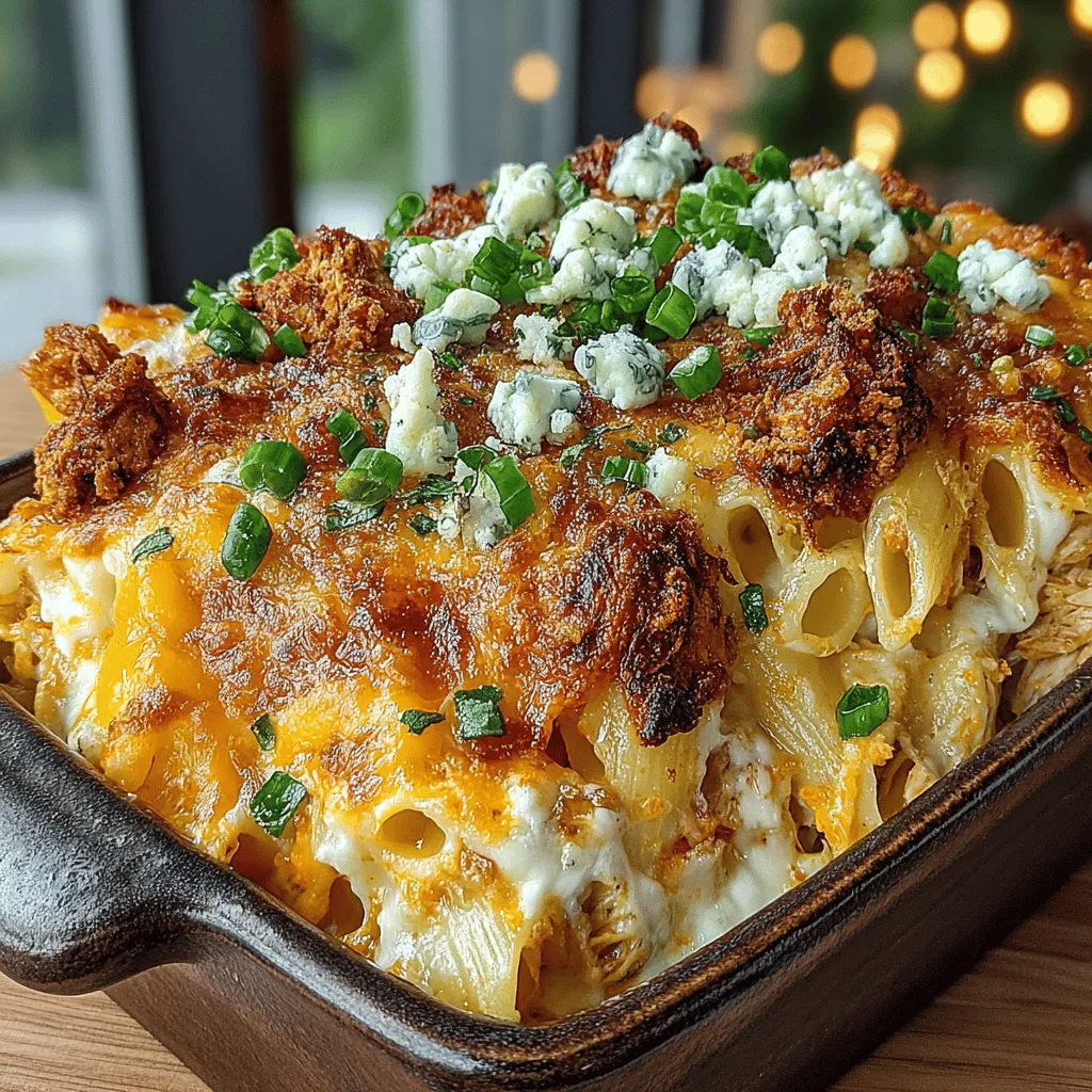 If you're on the hunt for a comforting dish that combines the delightful flavors of classic Buffalo chicken with the hearty satisfaction of pasta, look no further than the Buffalo Bliss Pasta Bake. This dish has quickly gained popularity for its ability to bring together the best of both worlds: the creamy richness of a baked pasta dish and the spicy kick of Buffalo sauce. Whether you're hosting a game day gathering, preparing a family dinner, or looking for a dish to impress friends at a potluck, Buffalo Bliss Pasta Bake is a versatile option that promises to satisfy.