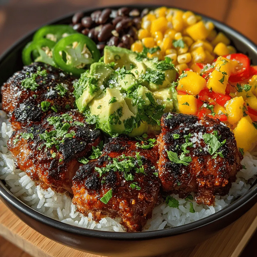 In the realm of culinary exploration, the allure of tropical flavors evokes a sense of adventure and excitement. Imagine indulging in a dish that captures the essence of sun-soaked beaches, swaying palm trees, and the refreshing taste of fruits bursting with flavor. Tropical Mango Chicken Bowls embody this spirit, combining vibrant ingredients to create a meal that is not only visually stunning but also packed with essential nutrients. This dish is a testament to the beauty of healthy eating, seamlessly blending a variety of textures, colors, and flavors that appeal to the senses and nourish the body.