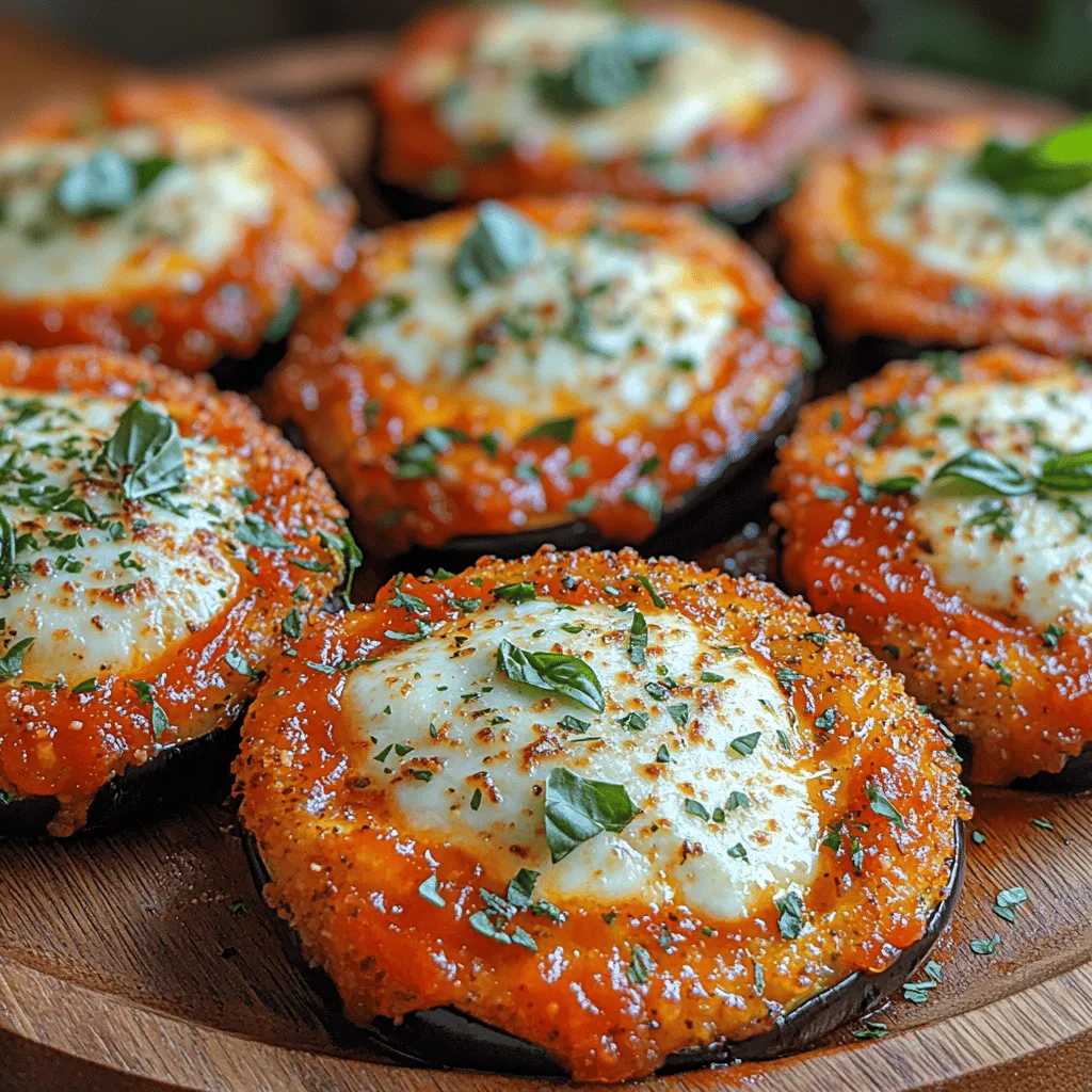 Crunchy Air-Fryer Eggplant Parmesan Discs are a delightful twist on the beloved Italian classic. This dish captures the essence of traditional eggplant Parmesan while offering a lighter version that retains all the flavors and satisfaction of the original. The air fryer not only cuts down on excess oil, making it a healthier alternative, but it also produces a satisfying crunch that enhances the overall eating experience.