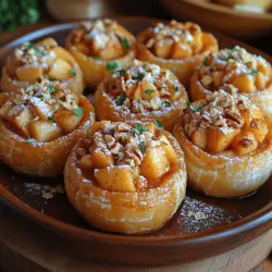 Welcome to the delightful world of Sweet Cinnamon Apple Bites, a recipe that perfectly encapsulates the essence of home baking. This dish beautifully marries the tender sweetness of apples with a crunchy, spiced topping, creating a treat that is as heartwarming as it is delicious. Whether you're seeking a quick snack, a charming dessert to impress guests, or a special indulgence for a festive gathering, these Sweet Cinnamon Apple Bites are sure to hit the spot. With their simple preparation and irresistible aroma, they bring the warmth of a cozy kitchen right into your home.