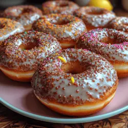 In the world of baked treats, few desserts can match the allure and charm of donuts. These delightful, ring-shaped confections have captured hearts and taste buds across cultures, and now, there's a new player in town: the Heavenly Greek Yogurt Donuts. This recipe stands out not only for its delectable taste but also for its health-conscious approach, utilizing Greek yogurt to create a moist, fluffy texture without sacrificing flavor.