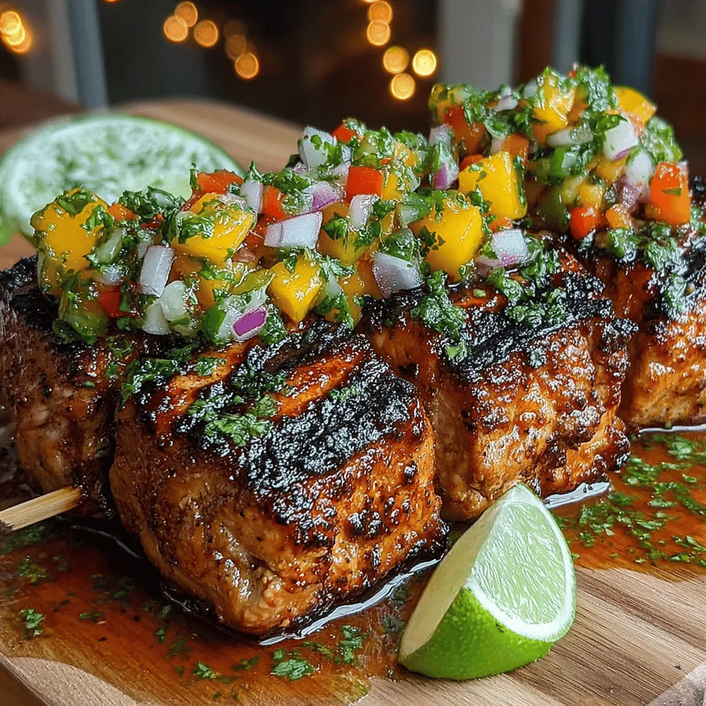 As the sun shines brighter and the days grow longer, summer beckons us to embrace the outdoors, gather with friends and family, and enjoy the vibrant flavors of the season. One dish that perfectly captures the essence of summer gatherings is Grilled Turkey Skewers with Refreshing Peach Salsa. This delightful combination is not only a feast for the senses but also a healthy choice that is sure to impress your guests. The juicy, tender turkey skewers paired with the bright and zesty peach salsa create a balance of flavors that embodies the spirit of summer barbecues.