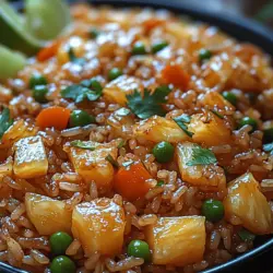 Tropical Pineapple Fried Rice Delight is a dish that brings the vibrant flavors of the tropics right to your dinner table. Known for its colorful presentation and delightful mix of sweet and savory, this dish has become a staple in many Southeast Asian cuisines, particularly in Thailand. The combination of fluffy rice, juicy pineapple, and various protein options makes it an adaptable and enjoyable meal for any occasion. As you dive into this culinary experience, you'll discover not only the joy of cooking but also the rich cultural significance that fried rice holds in many Asian households.