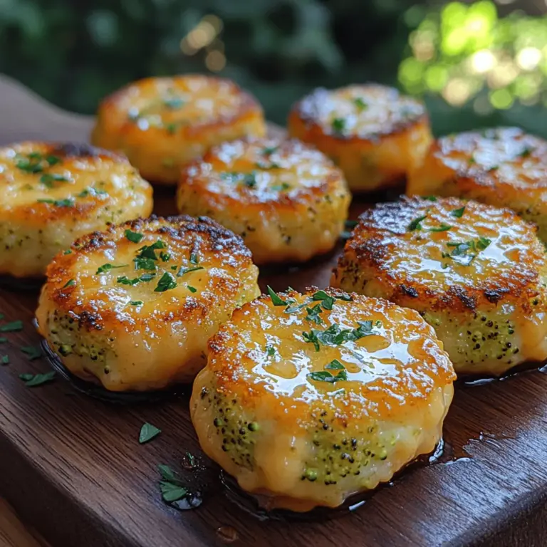 In recent years, vegetable-based snacks have surged in popularity, driven by a growing awareness of health and wellness among consumers. These snacks not only provide a satisfying crunch but also pack a nutritional punch, making them an appealing option for those looking to incorporate more vegetables into their diets. Among the myriad of options available, Golden Cheddar Broccoli Bites stand out as a particularly delightful choice. Combining the earthy flavor of fresh broccoli with the rich creaminess of cheese, these bites deliver a perfect balance of taste and texture that is hard to resist.