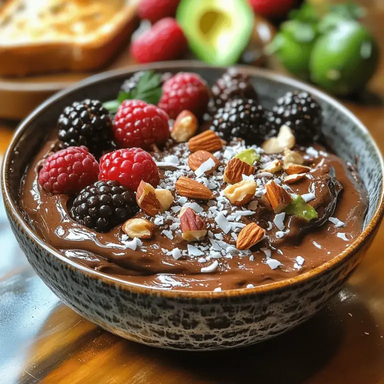 As health-conscious eating trends continue to rise, avocados have made a significant mark not just in savory dishes but also in sweet recipes. The creamy texture and rich flavor of avocados provide an excellent base for a variety of desserts and spreads, leading to the growing popularity of innovative concoctions like chocolate avocado spread. This delightful mixture offers a nutritious and delicious alternative to traditional spreads, making it an ideal choice for anyone looking to indulge without compromising on health.