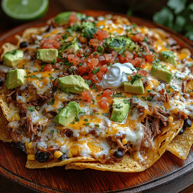 Nachos are a beloved staple in the world of snacks and meals, celebrated for their versatility and ability to bring people together. Originating from Mexico, this delightful dish has transcended borders to become a favorite at sports events, parties, and family gatherings across the globe. Traditionally made with crispy tortilla chips topped with melted cheese, jalapeños, and various condiments, nachos can be customized in countless ways. They serve as the perfect canvas for a wide array of flavors, allowing each cook to showcase their unique flair.