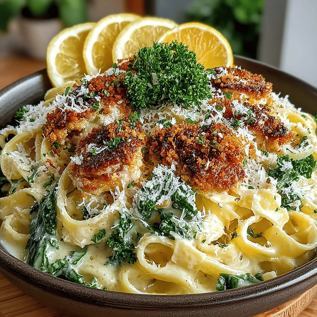 What sets Creamy Lemon Kale Pasta apart from other pasta dishes is the harmonious balance between its components. The creamy sauce, enriched with heavy cream and Parmesan cheese, offers a luxurious mouthfeel that contrasts beautifully with the bright and zesty flavor of fresh lemon. This interplay between richness and acidity elevates the entire dish, making each bite a delightful experience.