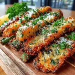 In the world of culinary delights, finding a snack that is both delicious and healthy can often feel like a daunting task. Enter the Crispy Garlic Parmesan Green Bean Fries—a creative twist on a classic vegetable that transforms humble green beans into a tantalizing, crispy snack. This innovative recipe has gained popularity as health-conscious eaters seek alternatives to traditional fried foods, offering a satisfying crunch and a burst of flavor that can compete with even the most indulgent treats.