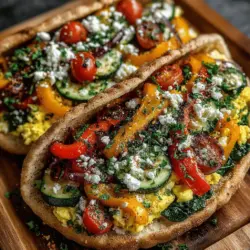 When it comes to breakfast or a light lunch that is as nutritious as it is visually appealing, the Colorful Egg and Veggie Pita Pockets stand out as a delightful option. This recipe not only boasts an array of vibrant ingredients but also offers a wealth of nutritional benefits, making it an ideal choice for health-conscious eaters and food enthusiasts alike. The combination of fresh eggs with a medley of seasonal vegetables creates a dish that is not only satisfying but also packed with essential nutrients.