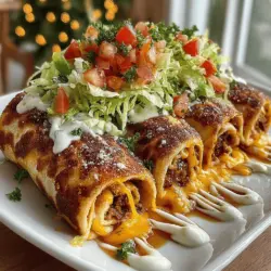 When preparing your Mini Turkey Cheddar Roll-Up Melts, the first step toward achieving a visually appealing presentation is to use a sharp knife. A sharp knife allows for clean cuts, which are crucial when slicing your roll-ups into bite-sized pieces. If your knife is dull, you risk squishing the roll-ups, leading to uneven shapes and potentially spilling the filling. Aim for uniform pieces that are approximately 1 to 2 inches long. This size is not only perfect for snacking but also ensures that every bite is packed with flavor and ingredients, enhancing the overall eating experience.