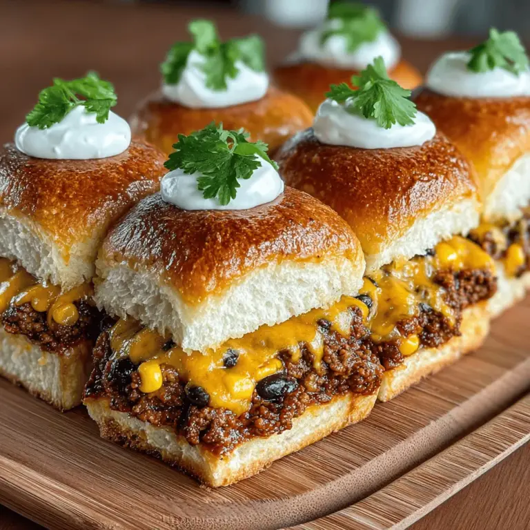If you're searching for a dish that combines convenience, flavor, and crowd appeal, look no further than Mini Chicken Enchilada Slider Buns. This delightful recipe seamlessly blends the comforting elements of traditional enchiladas with the fun, easy-to-eat format of sliders, making it an ideal choice for gatherings, game days, or even casual weeknight dinners. With their vibrant flavors and satisfying textures, these sliders are sure to become a favorite in your culinary repertoire.