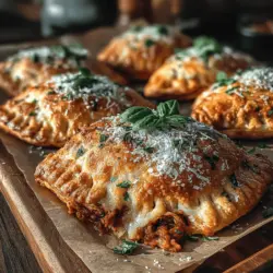 In the realm of quick and satisfying meals, Mini Chicken Parm Pita Triangles shine brightly as an inviting choice. This innovative recipe marries the timeless flavors of classic chicken parmesan with the convenience of pita bread, making it an ideal solution for busy weeknights or casual gatherings. Whether you're looking for a simple dinner option or a fun appetizer to serve at your next party, these mini triangles deliver on flavor and ease. With a delightful combination of tender shredded chicken, zesty marinara sauce, and gooey cheese, these bites are sure to please even the pickiest eaters.