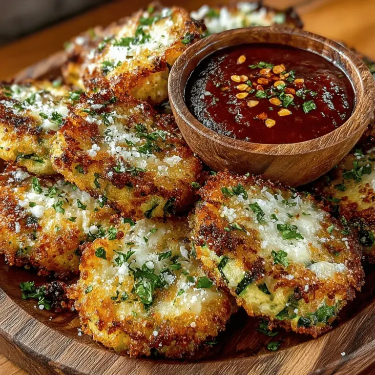 In recent years, zucchini has surged in popularity as a staple ingredient among health-conscious cooks and culinary enthusiasts alike. This versatile summer squash is not only easy to prepare but also packs a nutritional punch, making it an ideal choice for incorporating vegetables into snacks and appetizers. With its mild flavor and adaptable texture, zucchini serves as the perfect base for a variety of dishes. One such dish that deserves a spotlight is the Zesty Zucchini Bites with Marinara Dip. This recipe offers a delightful combination of taste and nutrition, making it an excellent option for anyone looking to elevate their snacking game.
