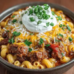 In the world of comfort food, few dishes evoke the same sense of warmth and satisfaction as a well-made chili mac. With its rich blend of savory chili flavors and creamy cheese goodness, Cheesy Delight Chili Mac presents the perfect harmony of taste and texture. This dish transcends mere sustenance; it offers a nostalgic embrace, reminiscent of cozy family dinners and gatherings with friends. Whether you’re preparing a meal for a crowd or simply seeking a cozy dinner for yourself, this chili mac recipe stands out as an ideal choice.