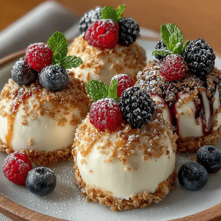 In recent years, the demand for healthy snacks and desserts has surged, reflecting a growing awareness of nutrition and wellness among consumers. People are now more mindful about what they eat, seeking options that not only satisfy their sweet cravings but also nourish their bodies. One delightful way to indulge in a guilt-free treat is with Frozen Greek Yogurt Berry Bombs. This easy-to-make recipe combines the creaminess of Greek yogurt with the vibrant flavors of fresh berries, resulting in a mouthwatering snack that is as nutritious as it is delicious.