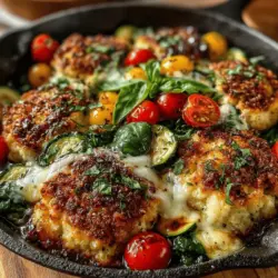 In a culinary landscape where convenience often trumps complexity, Mini Veggie Skillet Biscuit Pizzas emerge as a standout option for anyone seeking quick, delicious meals that don’t compromise on flavor or nutrition. These delightful mini pizzas are perfect for busy weeknights, casual gatherings, or even a fun family cooking night. The appeal lies in their simplicity—using just a handful of readily available ingredients, including refrigerated biscuit dough and an array of fresh vegetables, these pizzas invite endless creativity and personalization.
