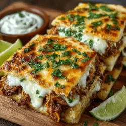 When it comes to creating the ultimate Hatch Chili Chicken Flatbread Melts, cheese is not just a topping; it’s the star that brings everything together. To achieve that perfect gooeyness, consider using a combination of cheeses. A blend of mozzarella and pepper jack works exceptionally well. Mozzarella provides a delightful stretchiness, while pepper jack adds a flavorful kick.