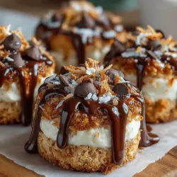 To elevate your Chilled Coconut Bliss Cookies, consider adding a variety of toppings that can enhance their flavor and visual appeal. Here are some delightful suggestions:
